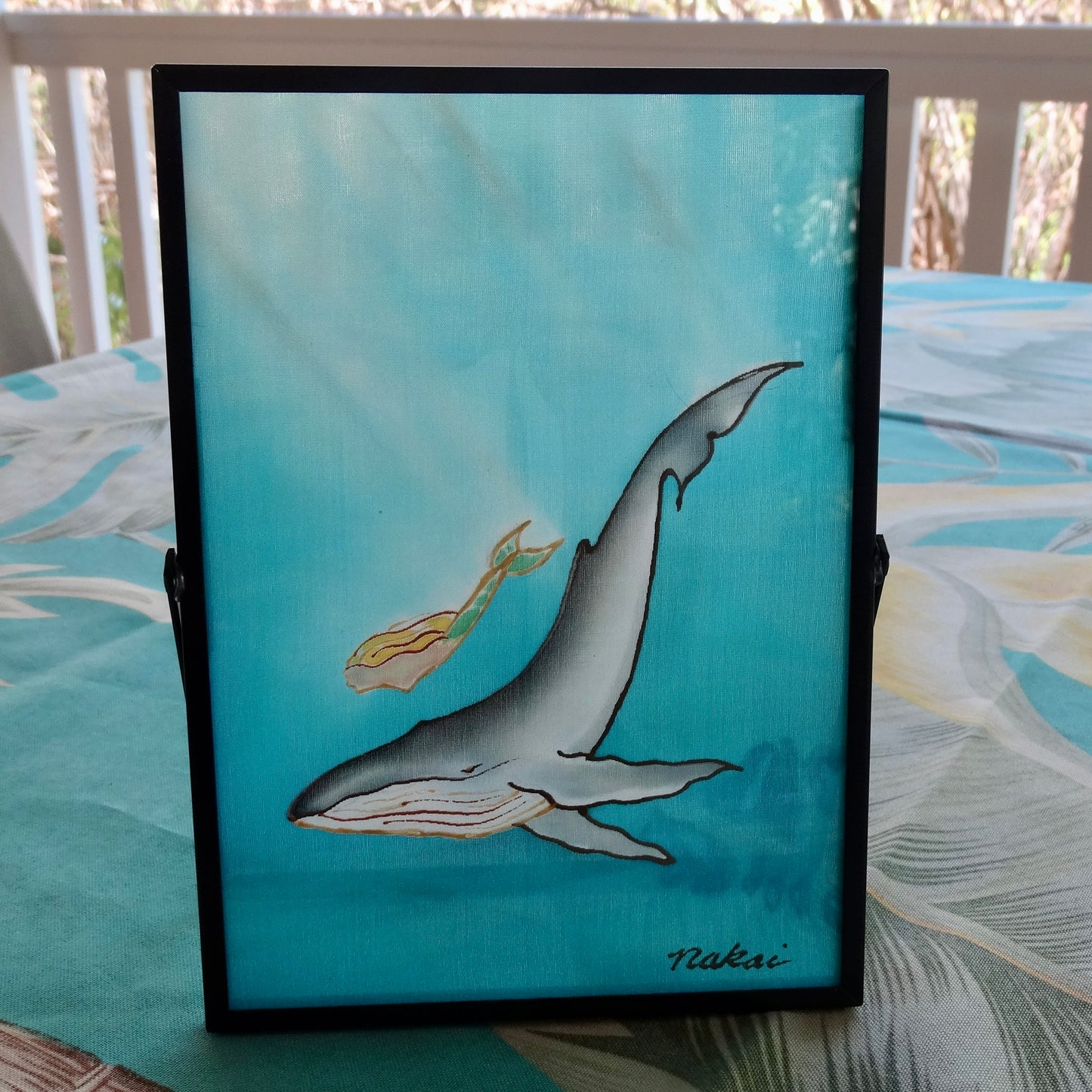 "Friends" Original Silk Painting