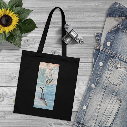 Joyful Organic Cotton Tote Bag