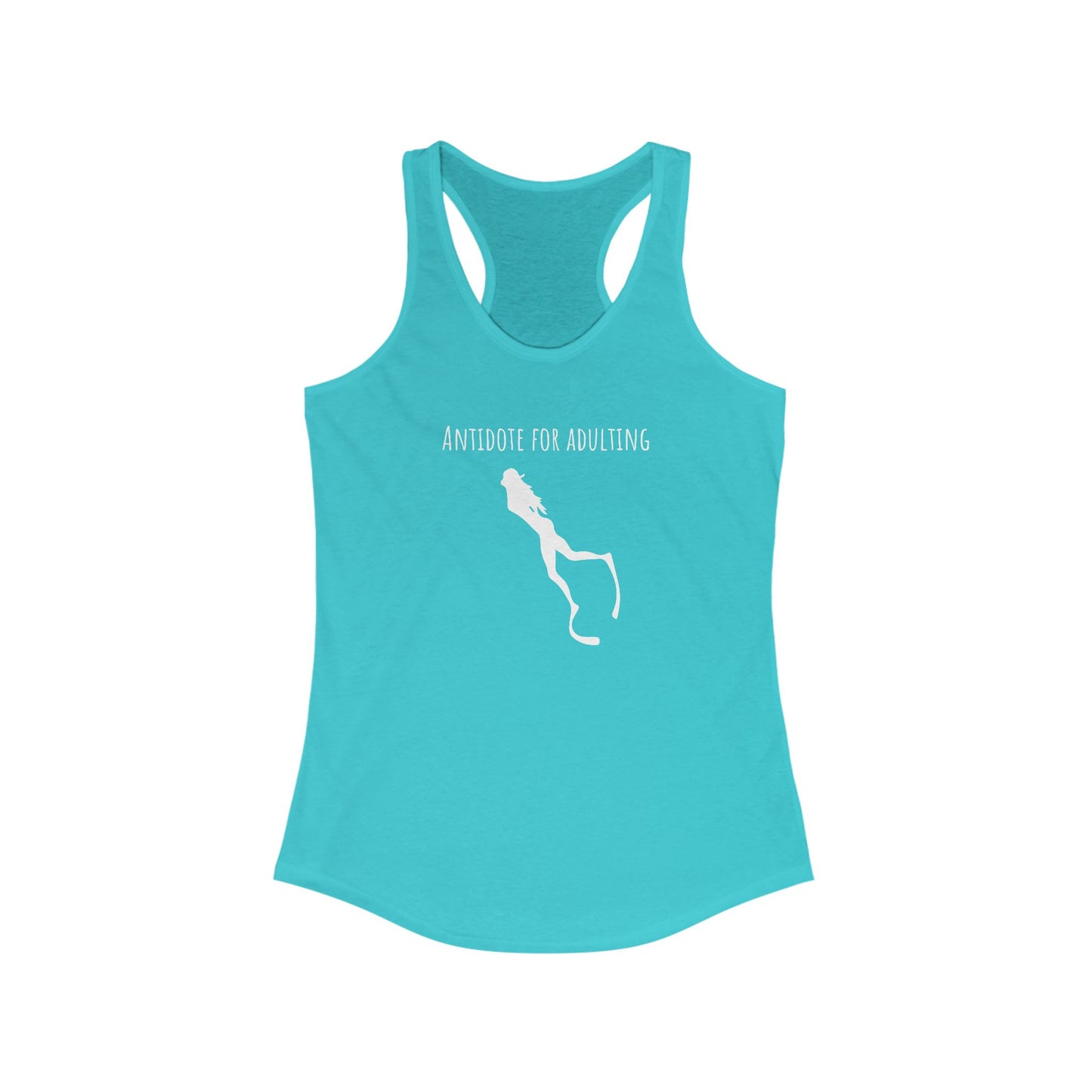 Snorkeling Antidote for Adulting Women's Cotton Tank