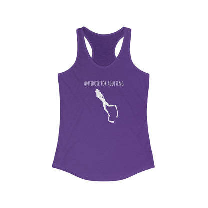 Snorkeling Antidote for Adulting Women's Cotton Tank