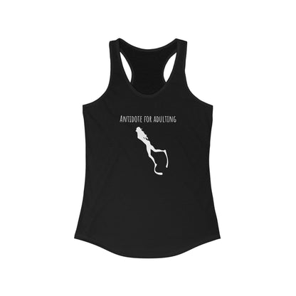 Snorkeling Antidote for Adulting Women's Cotton Tank