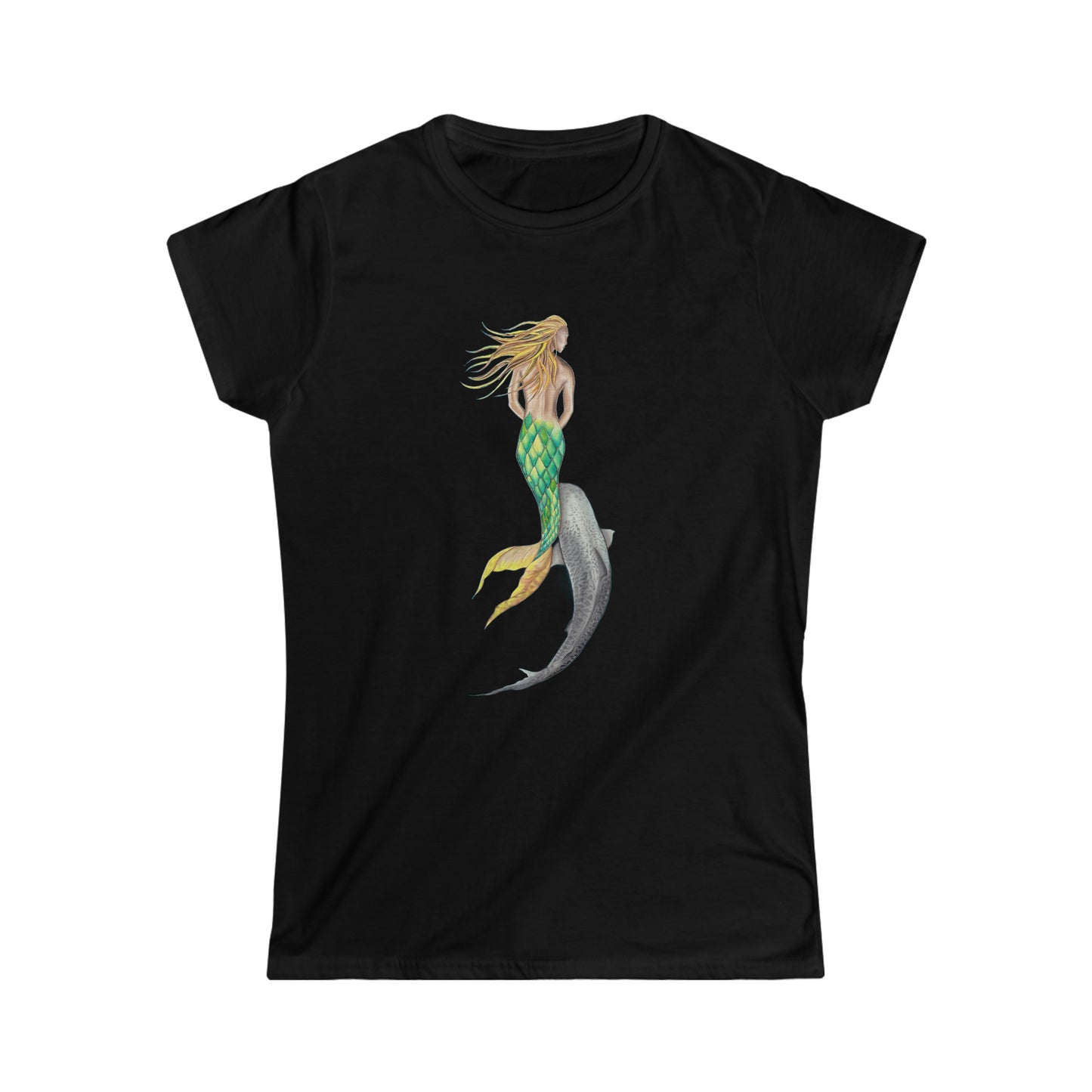Naia Nakai Original Art Print Tiger & the Tigress Women's Softstyle Tee in 5 Colors