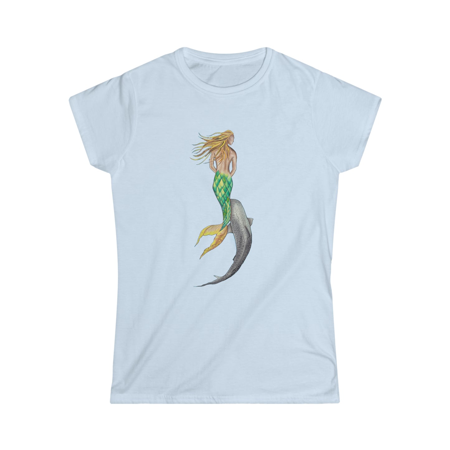 Naia Nakai Original Art Print Tiger & the Tigress Women's Softstyle Tee in 5 Colors