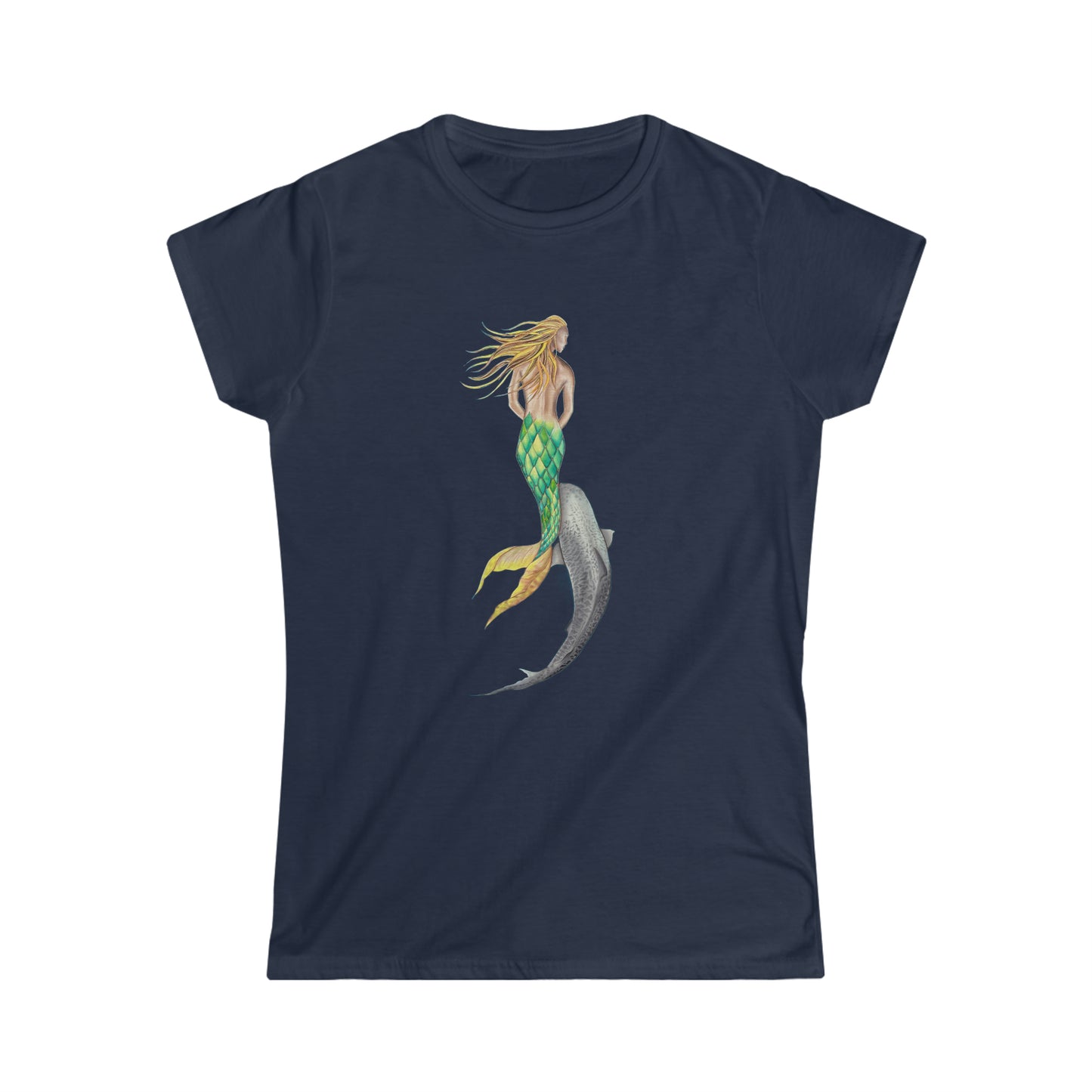 Naia Nakai Original Art Print Tiger & the Tigress Women's Softstyle Tee in 5 Colors