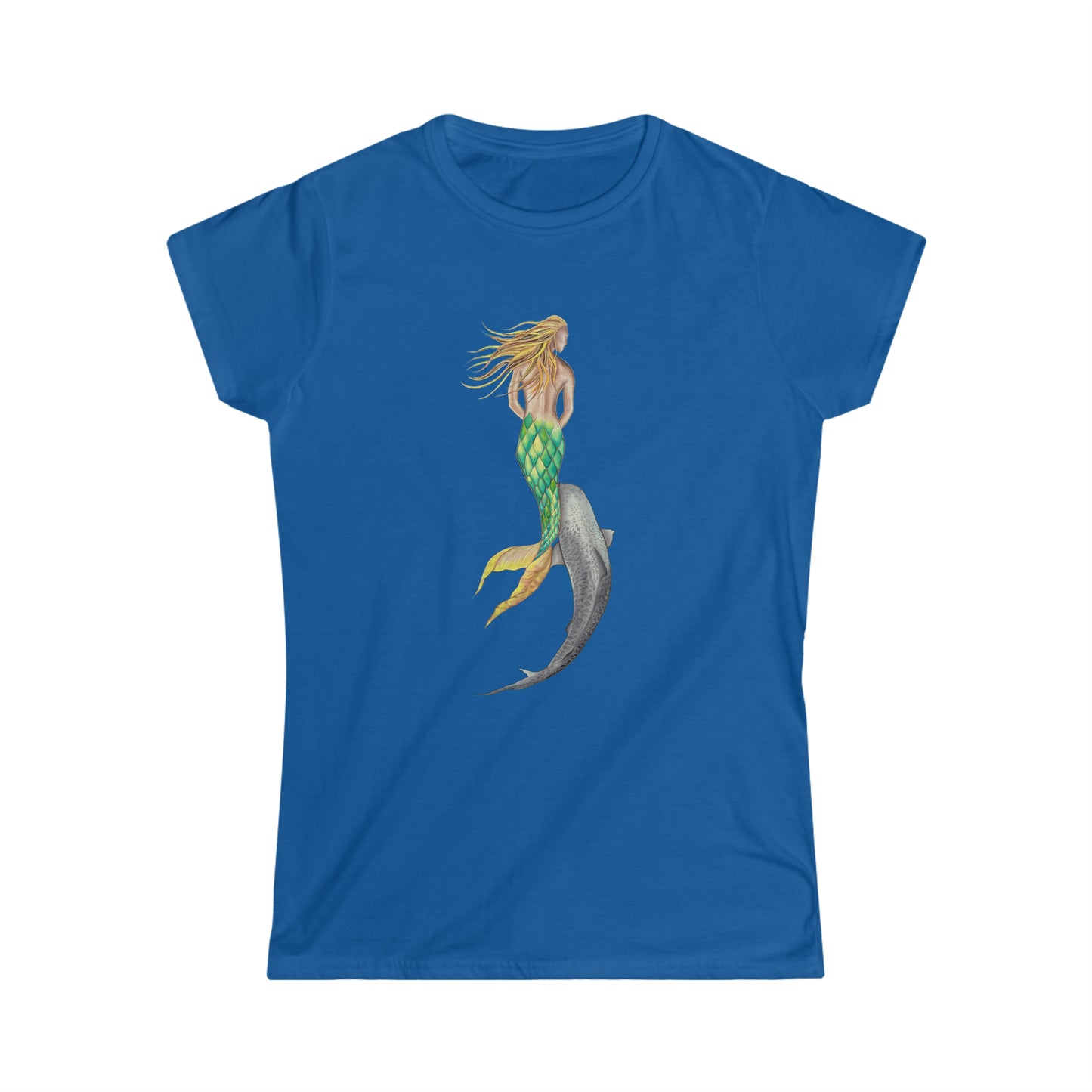 Naia Nakai Original Art Print Tiger & the Tigress Women's Softstyle Tee in 5 Colors