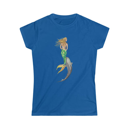 Naia Nakai Original Art Print Tiger & the Tigress Women's Softstyle Tee in 5 Colors