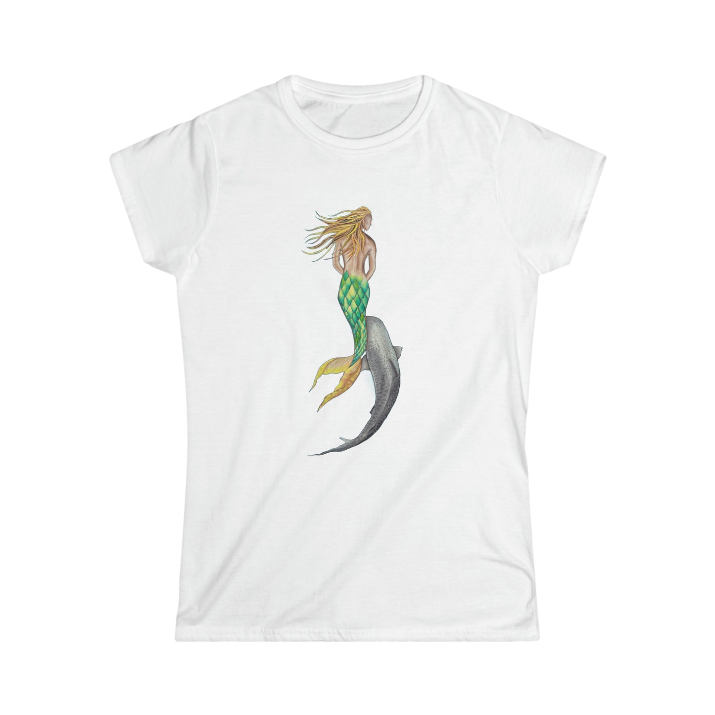 Naia Nakai Original Art Print Tiger & the Tigress Women's Softstyle Tee in 5 Colors