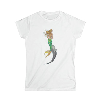 Naia Nakai Original Art Print Tiger & the Tigress Women's Softstyle Tee in 5 Colors