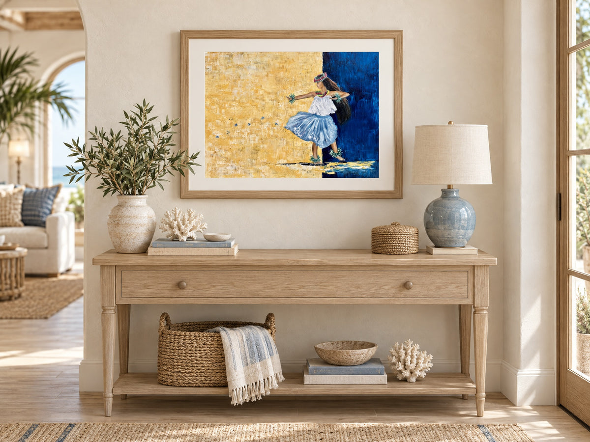 "GROUNDED IN GOLD" Fine Art Print