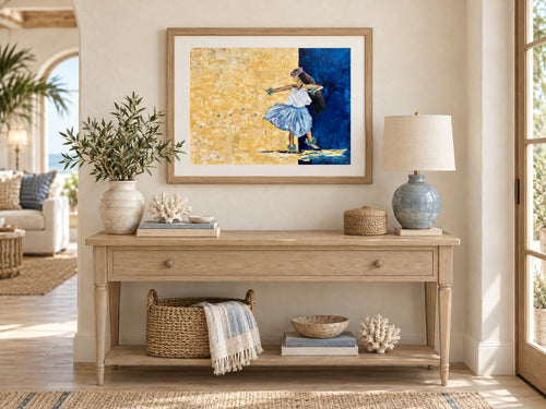 "GROUNDED IN GOLD" Fine Art Print