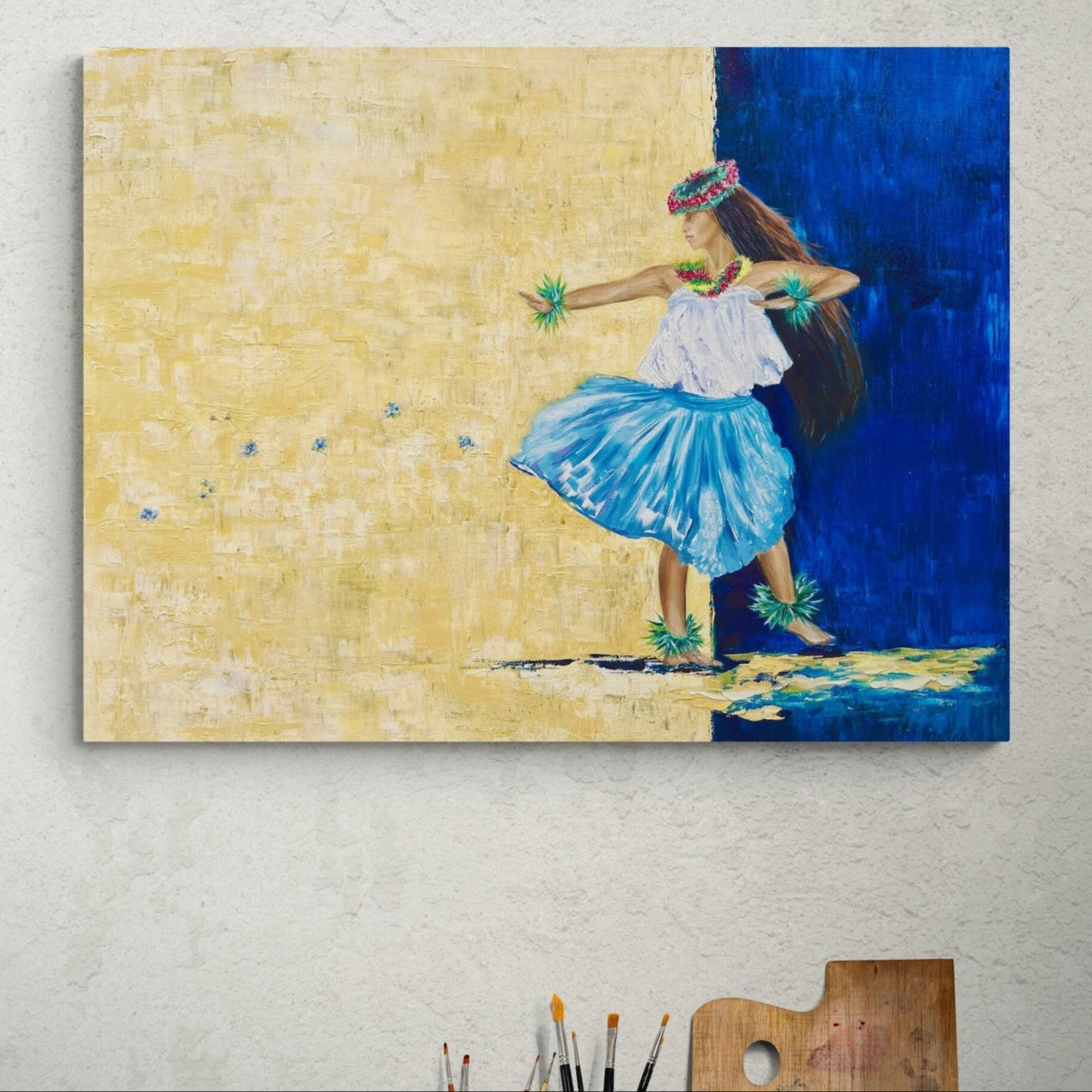 Grounded in Gold Fine Art Print